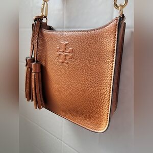 Tory Burch Brown Leather Crossbody Bag (LIKE NEW)